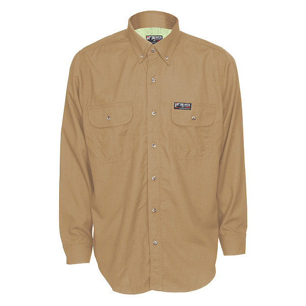 Mcr Safety Flame-Resistant Collared Shirt, 2XL Size SBS1003X2