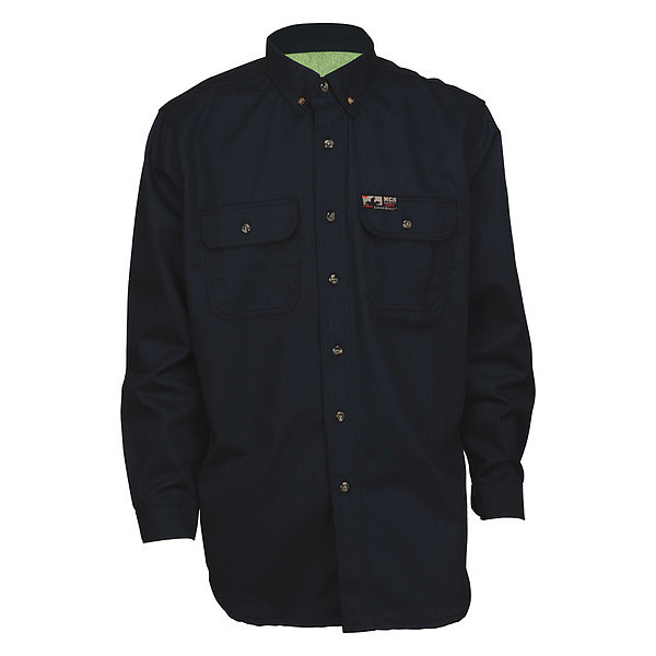 Mcr Safety Flame-Resistant Collared Shirt, S Size SBS2002S