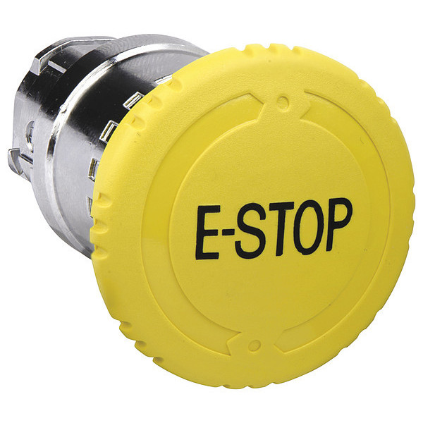 Schneider Electric Push-Button, 22 mm, Yellow ZB4BS5540