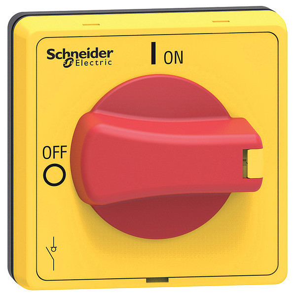 Schneider Electric RotaryHandle, Red/Yellow, NEMA1/12/3R/4/4X VLSH4S5R