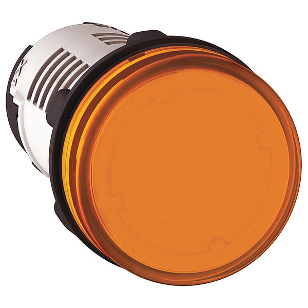 Schneider Electric Pilot Light, Orange, LED Lamp Type XB7EV08BP