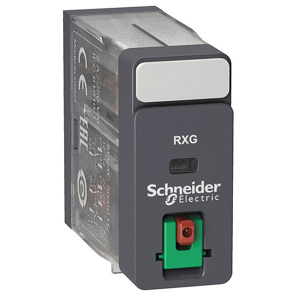 Schneider Electric Relay, 48V AC Coil Volts, Square, 8 Pin, DPDT RXG21E7
