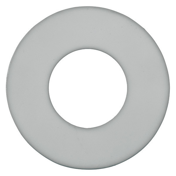 Zoro Select Raised Face PTFE Flange Gasket for 1" Pipe, 1/8" Thick, #300 BULK-FG-1122