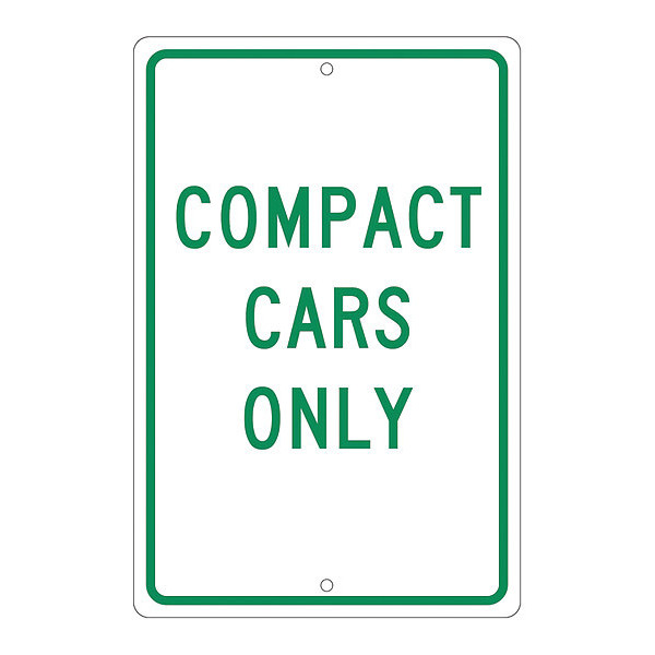Nmc Compact Cars Only Sign, TM137H TM137H