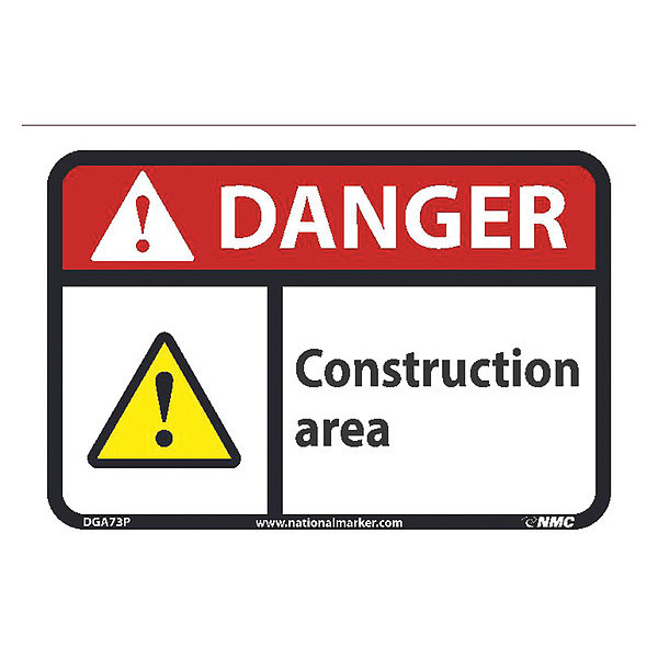 Nmc Danger Construction Area DGA73P