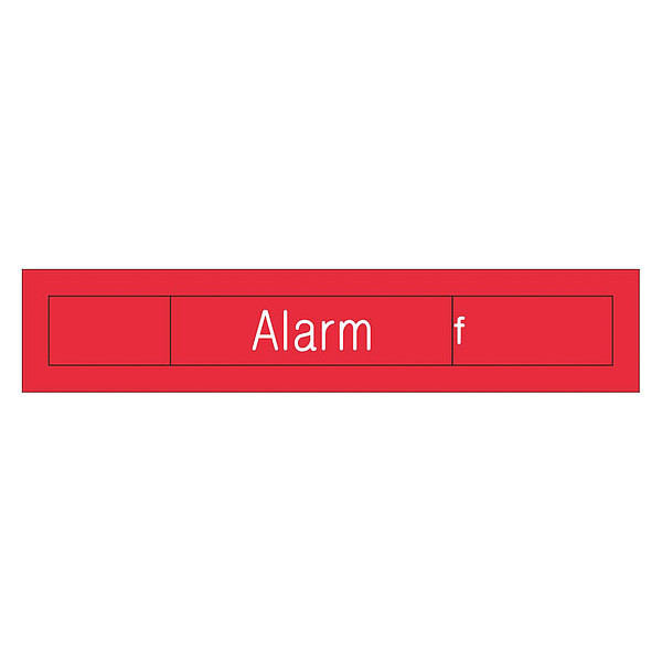 Nmc Alarm On Off Engraved Office Occupancy Sign, EN308R EN308R