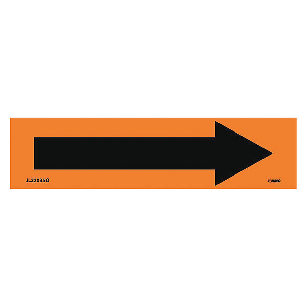 Nmc Arrow Symbol Electrical Marker, Pk25 JL22035O