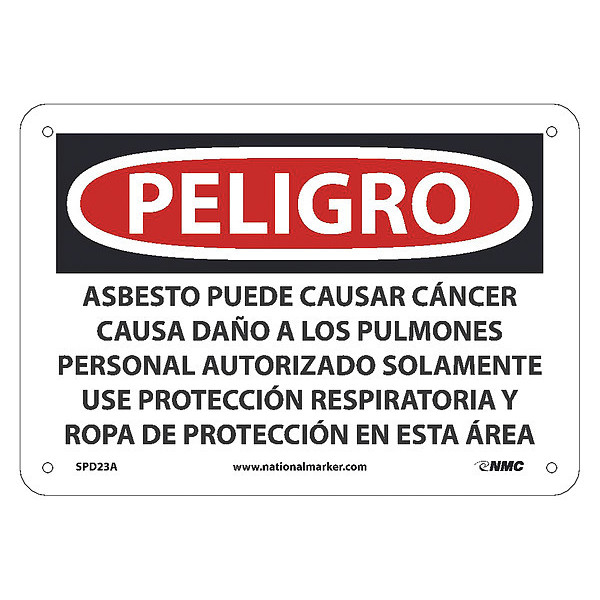 Nmc May Cause Cancer Causes Wear Respiratory Protection Sign, Spnsh SPD23A
