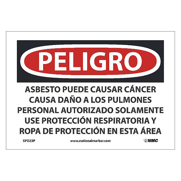 Nmc May Cause Cancer Causes Wear Respiratory Protection Sign, Spnsh SPD23P