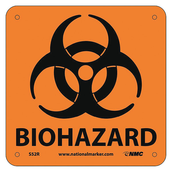 Nmc Biohazard Sign, S52R S52R