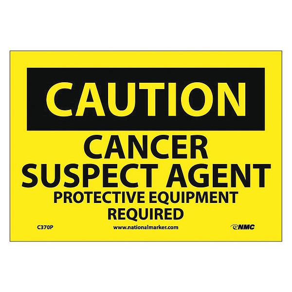 Nmc Cancer Suspect Agent Protective Equip- Sign C370P