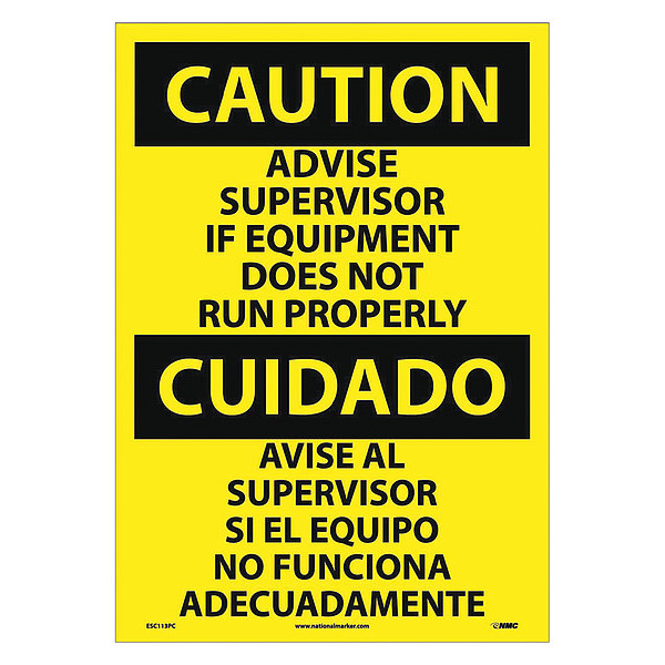 Nmc Caution Advise Supervisor, ESC113PC ESC113PC