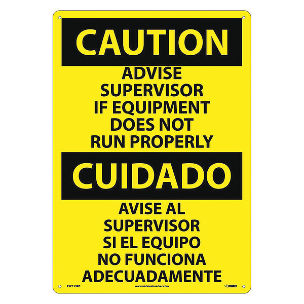 Nmc Caution Advise Supervisor, ESC113RC ESC113RC