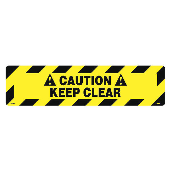 Nmc Caution Keep Clear Anti-Slip Cleat WFS626