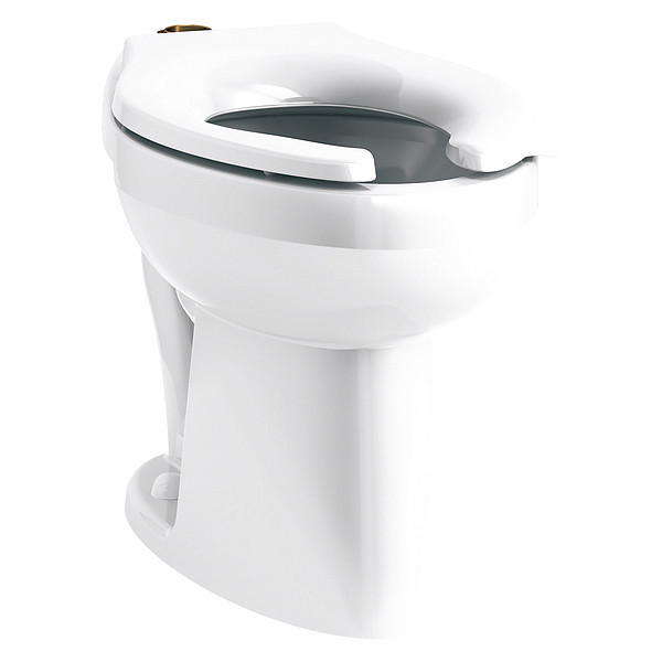 Kohler Toilet Bowl, Flush 1.1 to 1.6 gal., White K-96057-SS-0