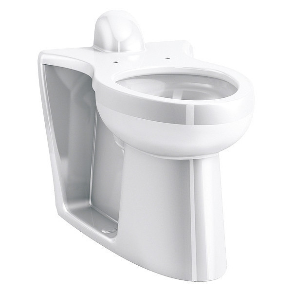 Kohler Toilet Bowl, Flush 1.28 or 1.6 gal., White K-25044-SS-0