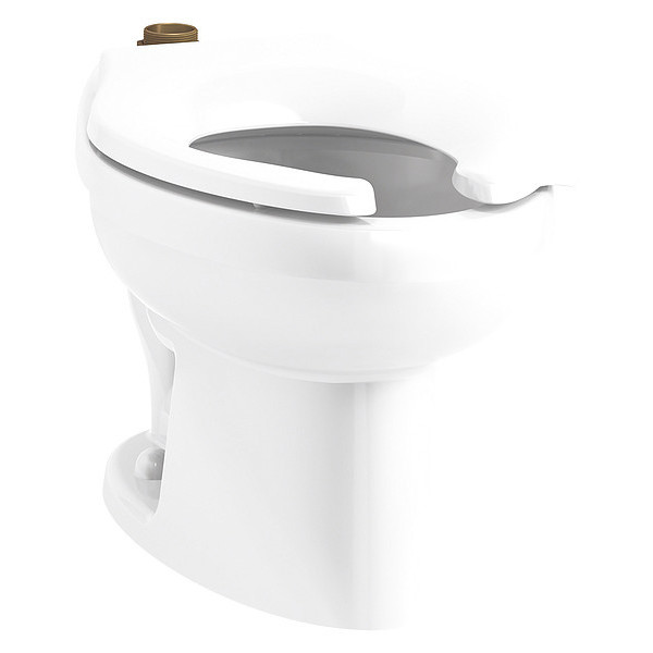 Kohler Toilet Bowl, Flush 1.1 to 1.6 gal., White K-96059-0