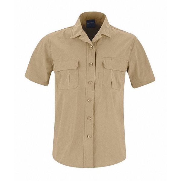 Propper Short Sleeve Shirt, 2XL, Khaki F53763C250XXL