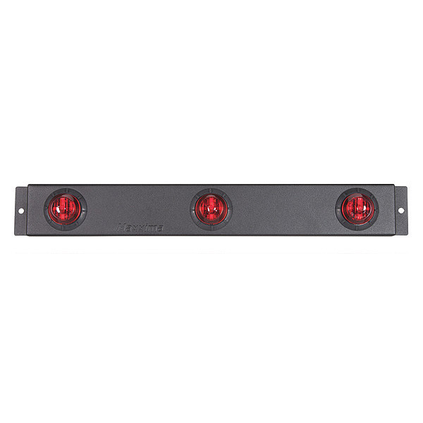 Maxxima Stop/Turn/Tail Light, Oval, Red M09410R-RM3