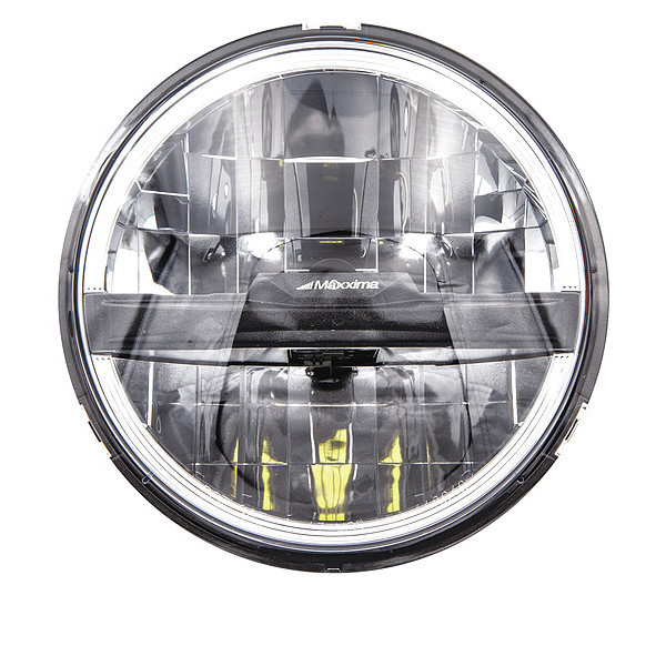 Maxxima Headlight, 890 lm/390 lm, Round, 3-1/2" W MHL-05HILO