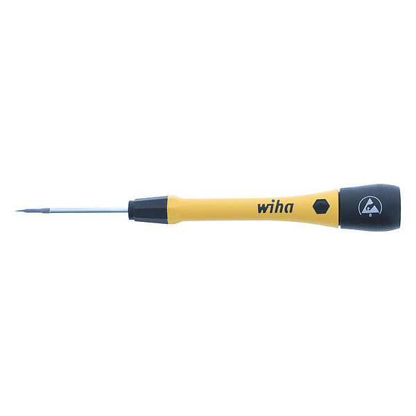 Wiha Prcsion Slotted Screwdriver, 1.5 mm 27273