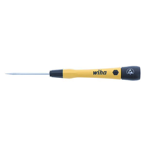 Wiha Prcsion Slotted Screwdriver, 2.5 mm 27276