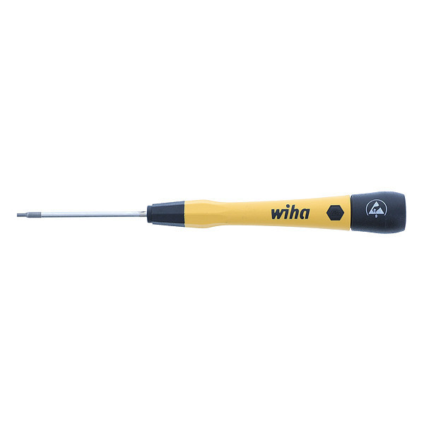 Wiha Precision Hex Screwdriver, 1/16 in 27557