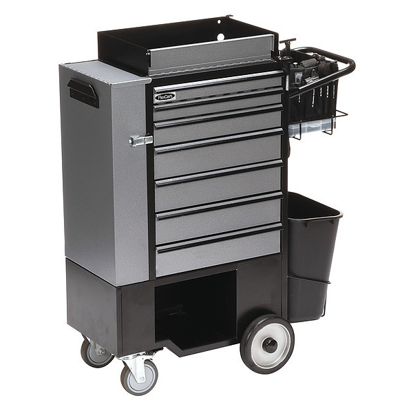 Flexcart Black, Light Duty, Tool Utility Cart FC-100WBT