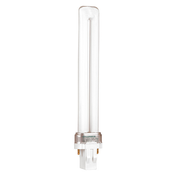 Sylvania Plug-In CFL Bulb, 13W, 800 lm, 4100K CF13DS/841/ECO