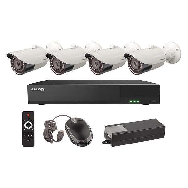 Vitek Surveillance Systems, 4 TB, 4 Chan, TVI VT-TH5KT44TB