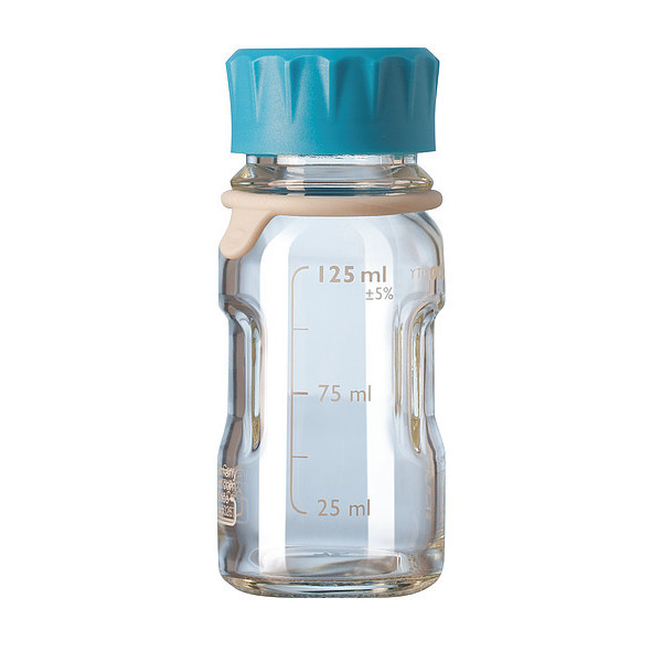 Duran Bottle, 124 mm H, Clear, 55 mm Dia, PK4 218812854