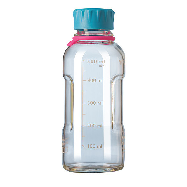 Duran Bottle, 193 mm H, Clear, 78 mm Dia, PK4 218814452