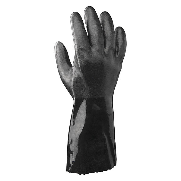 Showa Chemical Resistant Gloves, 9, PR 660ESDL-09.EU