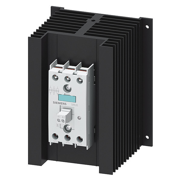 Siemens SolStateRelay, In 4-30VDC, Out 48-600VAC 3RF2450-1AC45