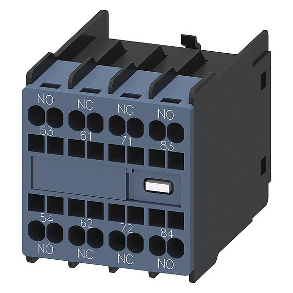 Siemens Auxiliary Switch, 2NO/2NC 3RH29112XA220MA0