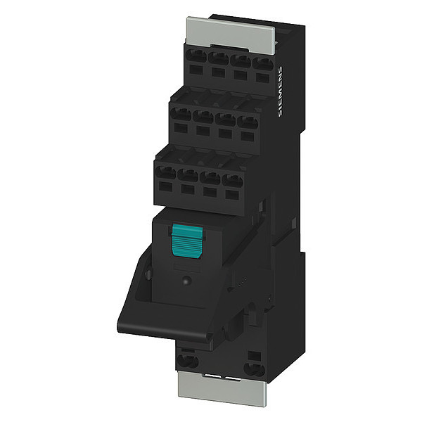 Siemens Plug-In Relay, 24V DC Coil Volts, 4 CO; 0 NC; 0 NO LZS:PT5D5L24