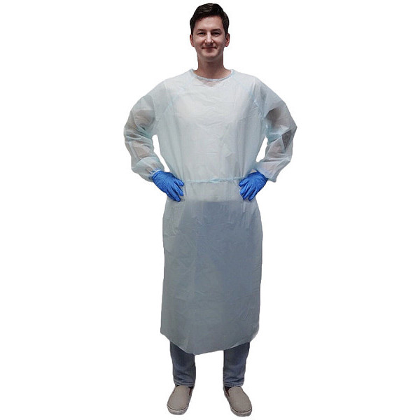 Condor Isolation Gown, Universal, Blue, EVA 56JZ90