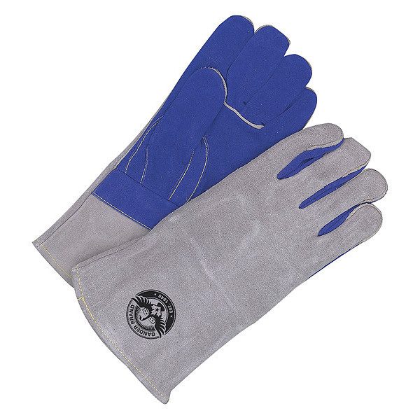 Bdg Welding Gloves, L, Gauntlet 60-1-4020