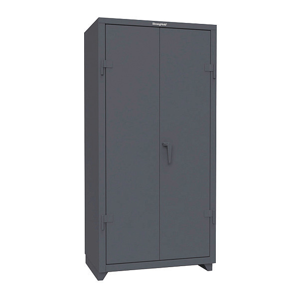 Strong Hold 14 ga. Steel Storage Cabinet, Stationary 36-243-L-5S
