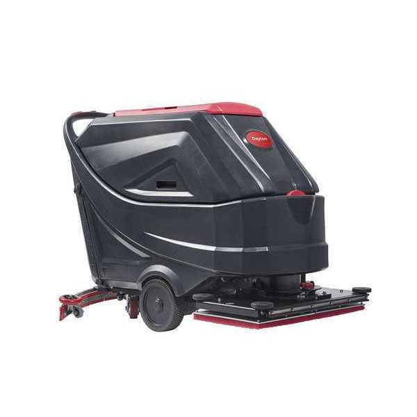 Dayton Floor Scrubber, 24 gal, 28 in Path 56NU89