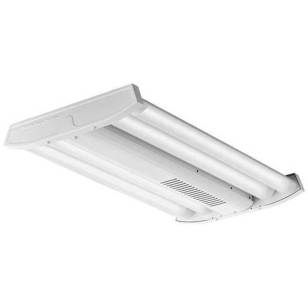 Lithonia Lighting LEDHiBay, 25 5/8"L, 20 5/8"W, 2 3/4"H, 218W IBG36000LMSEFAFLGNDMVOLTGZ1050K80CRIDWH