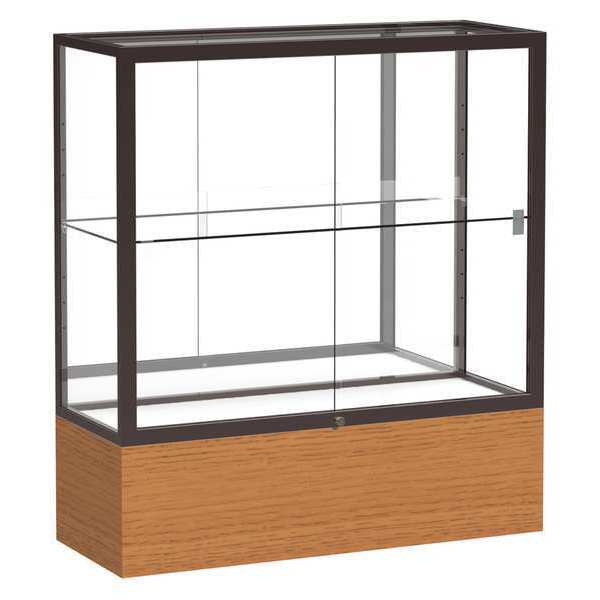 Ghent Counter Display Case 36x40x14, Mirror, Bronze 2281MB-BZ-MK