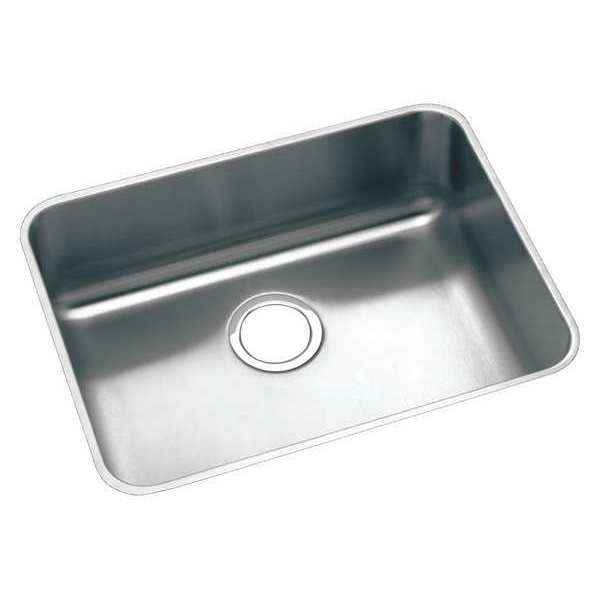 Elkay Sink, Undermount Mount, 0 Hole, Lustrous Satin Finish ELUHAD211555