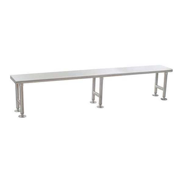 Eagle Group Gowning Bench, Stainless Steel, 12"Wx84L CRB1284