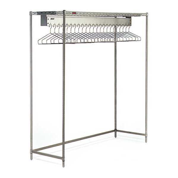 Eagle Group Freestanding Gowning Rack, CRM, 24"Wx60"L C2460-GR