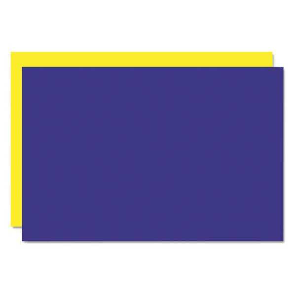 Eco Brites Foam Board, 20x30, Blue/Yellow, PK5 GEO26829