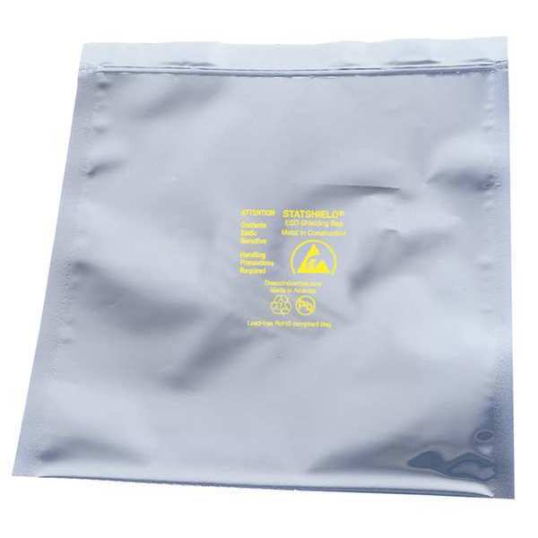 Desco 10" x 12" Metal-In Statshield Bags, PK 100 13670