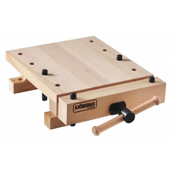 Sjobergs Work Station Pro Vise, European Beech Top SJO-33309