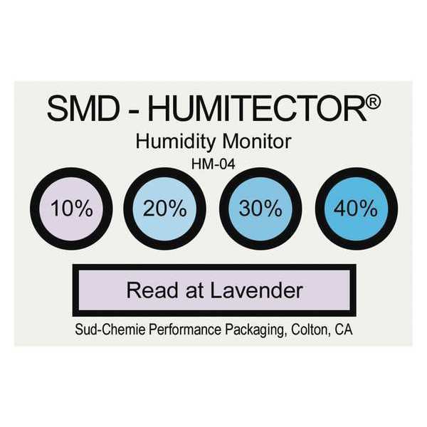 Desco Humidity Indicator Card, PK100 13870
