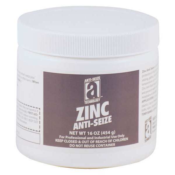 Anti-Seize Technology Zinc Anti-Seize Compound/Lube, 1Lb., Can 45016